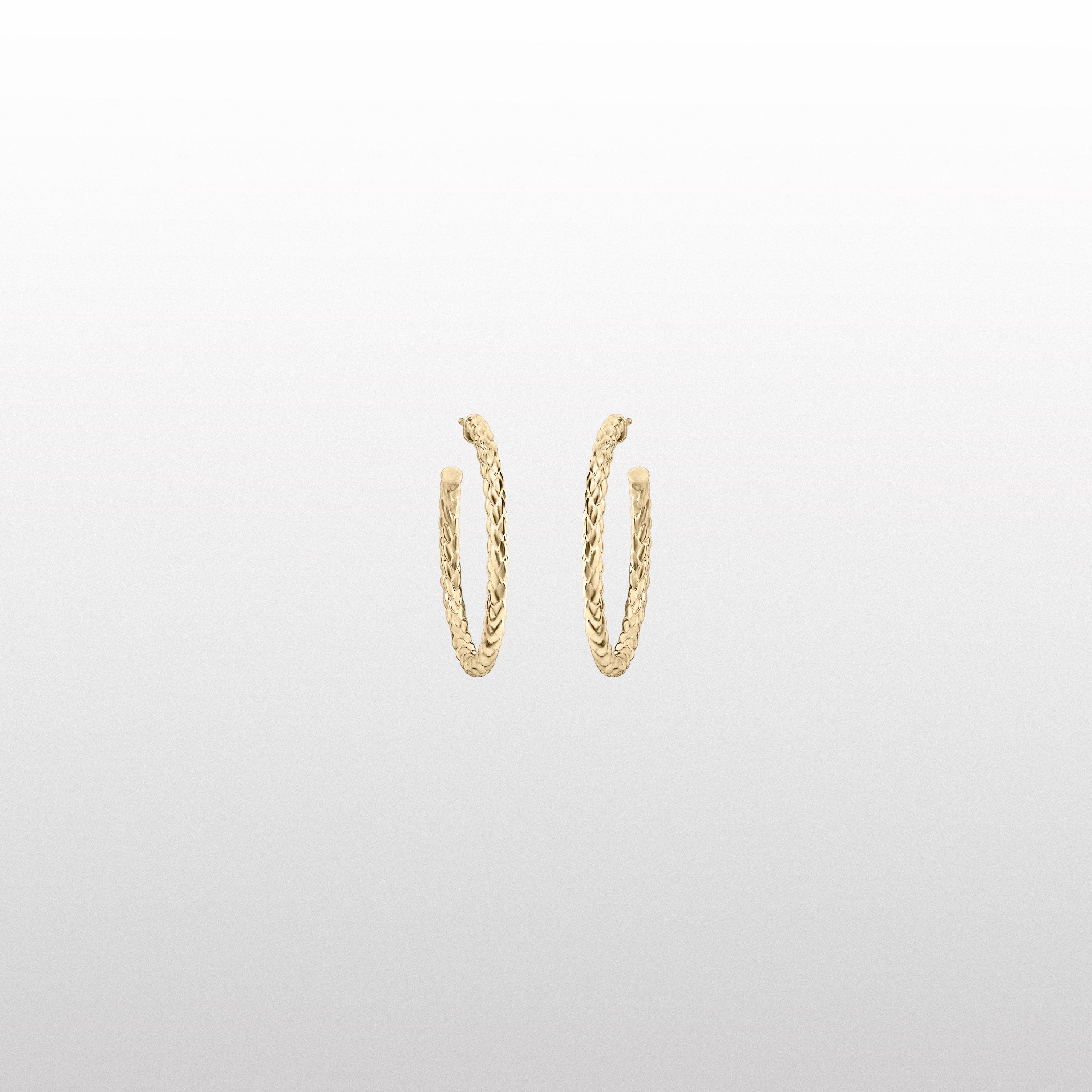 Braided Hoop Earrings