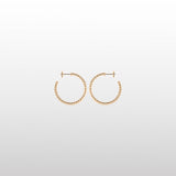 Braided Hoop Earrings