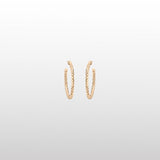 Braided Hoop Earrings
