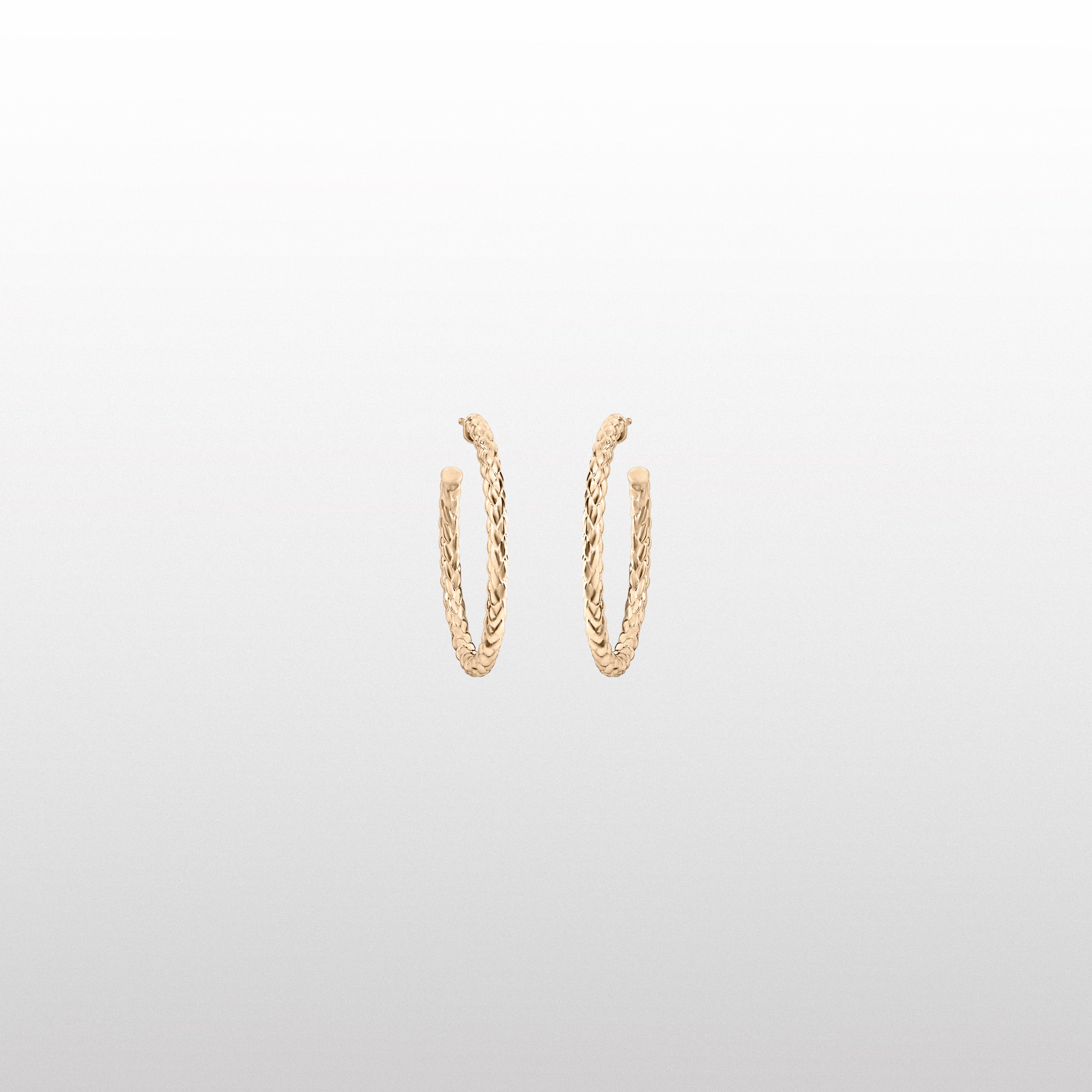 Braided Hoop Earrings